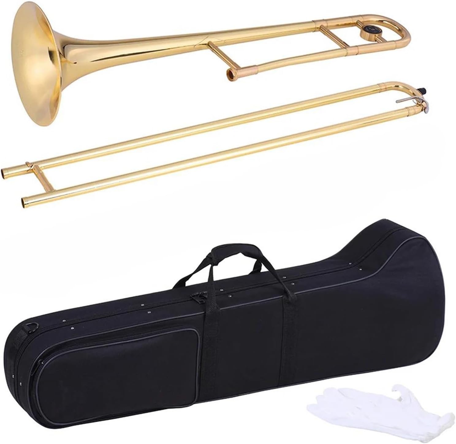 Professionals euphonium Trumpet Alto Trombone Brass Bb Tone B Flat Wind Instrument With Cupronickel Mouthpiece Stick Case