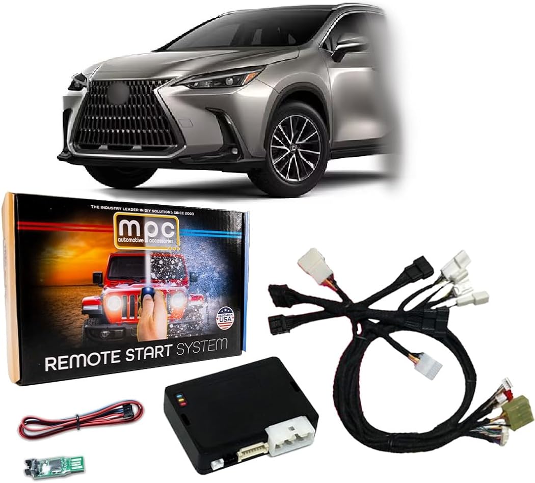 MPC Remote Start Kit Compatible with Lexus NX350 2023-2025 || Plug and Play || Push Lock 3X to Start || USA Tech Support