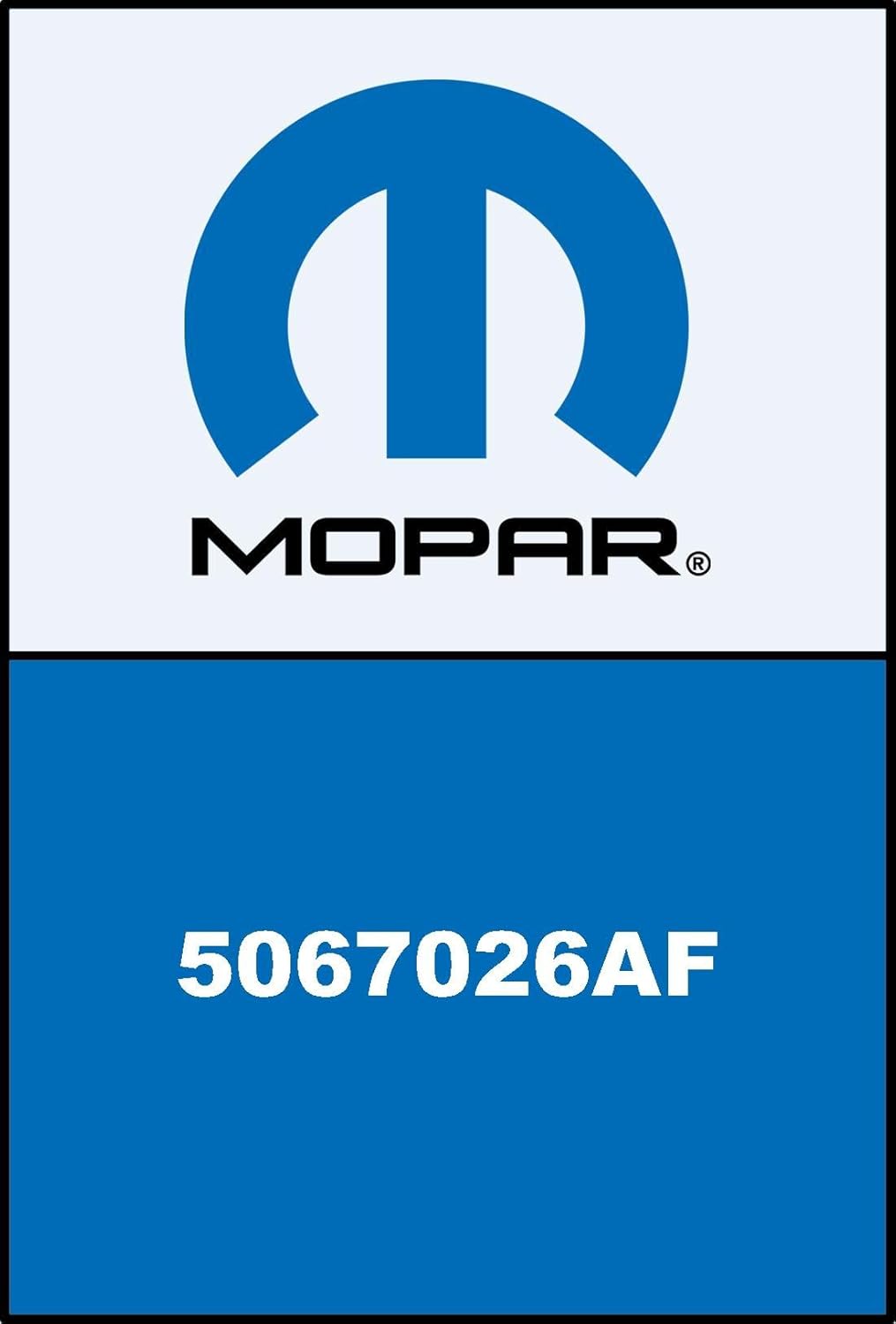 Mopar 05067026AF MIRROR OUTSIDE REARVIEW ELECTRIC F