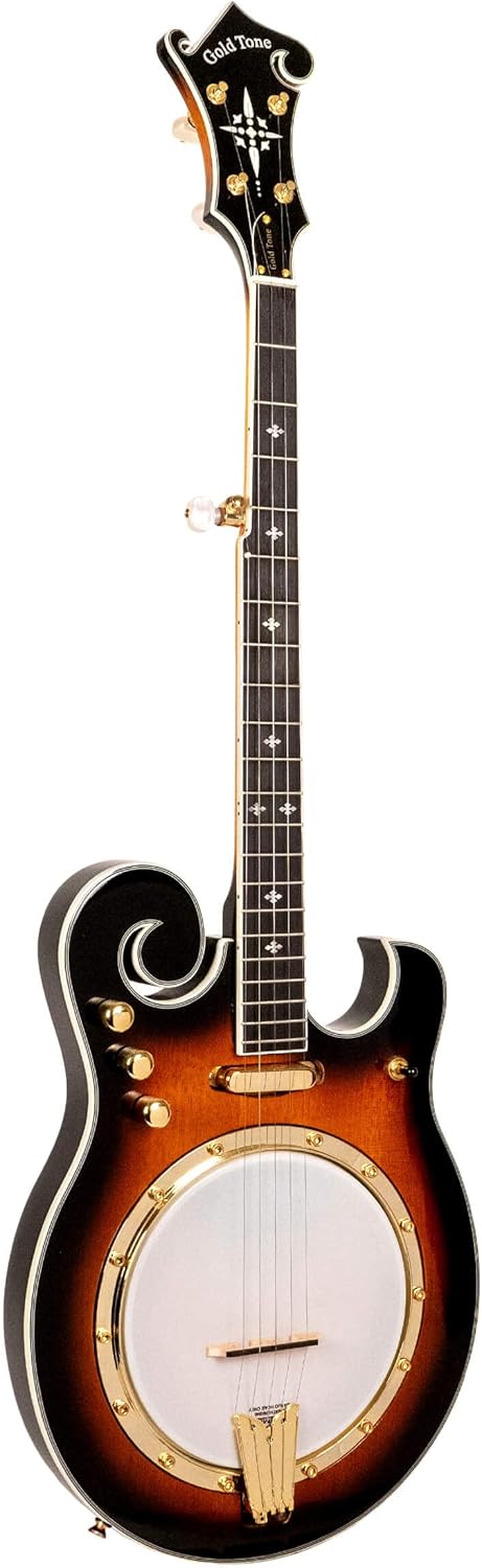 Gold Tone EBM-5 Electric Banjo (Five String, Tobacco Sunburst)