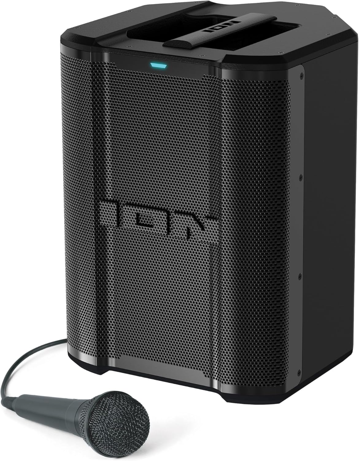 Ion Audio Trouper 100 - Battery Powered Portable Bluetooth Speaker with Rechargeable Battery, Multi-Channel Mixer and FM Radio, 100W (Renewed)