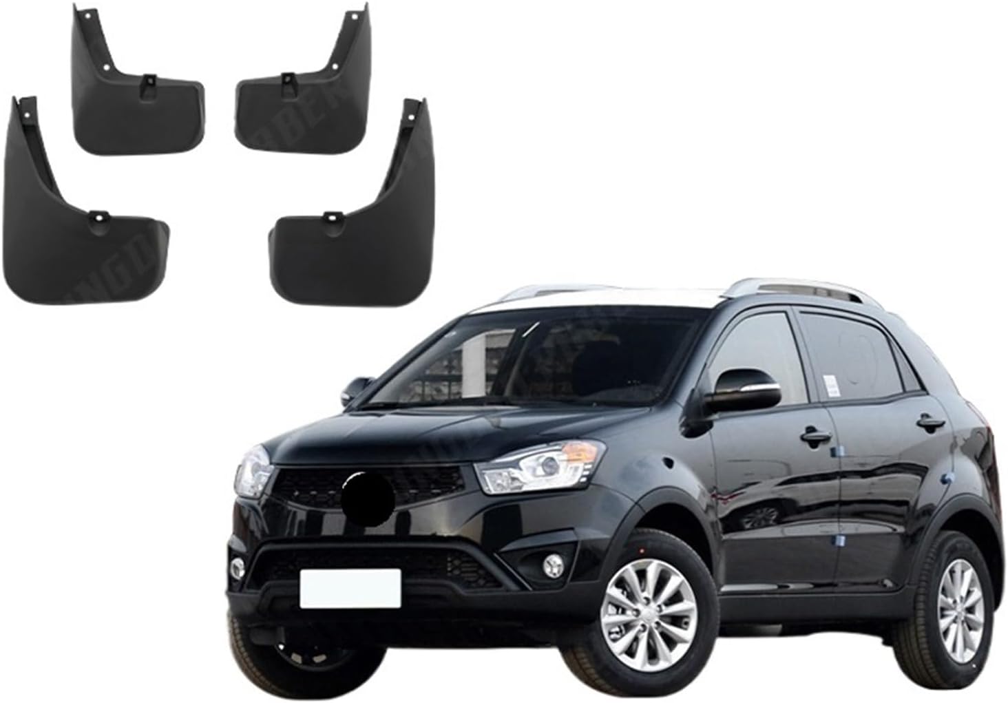 Compatible with SsangYong Korando Actyon C200 2011 2012 2013 20142015 Mud Flaps Splash Guards Fender Mudguards Mudflaps Car Accessories