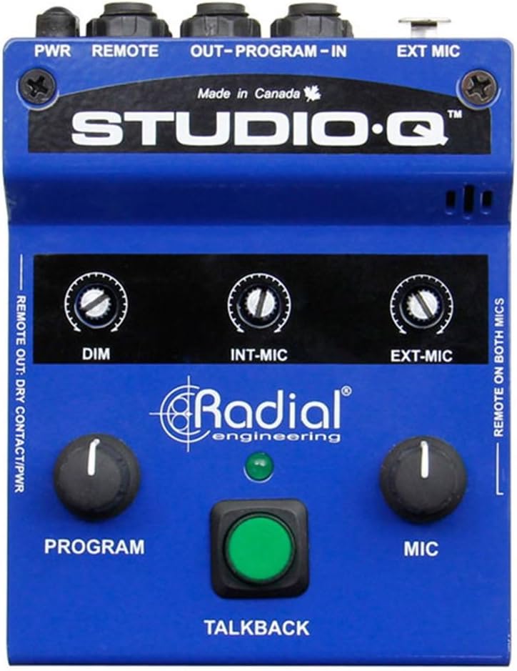 Radial Studio-Q Desktop Cue Talkback Controller
