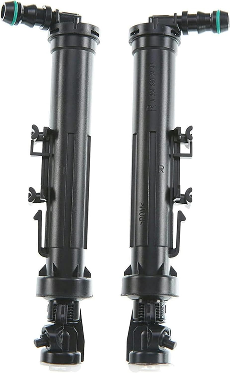 Car Headlight Washer Nozzle Car Front Headlight Washer Nozzle Cleaning Jet Pump Water Sprayer for Benz 13-15 for X204 for Glk250 for Glk350 A2048602347/2447