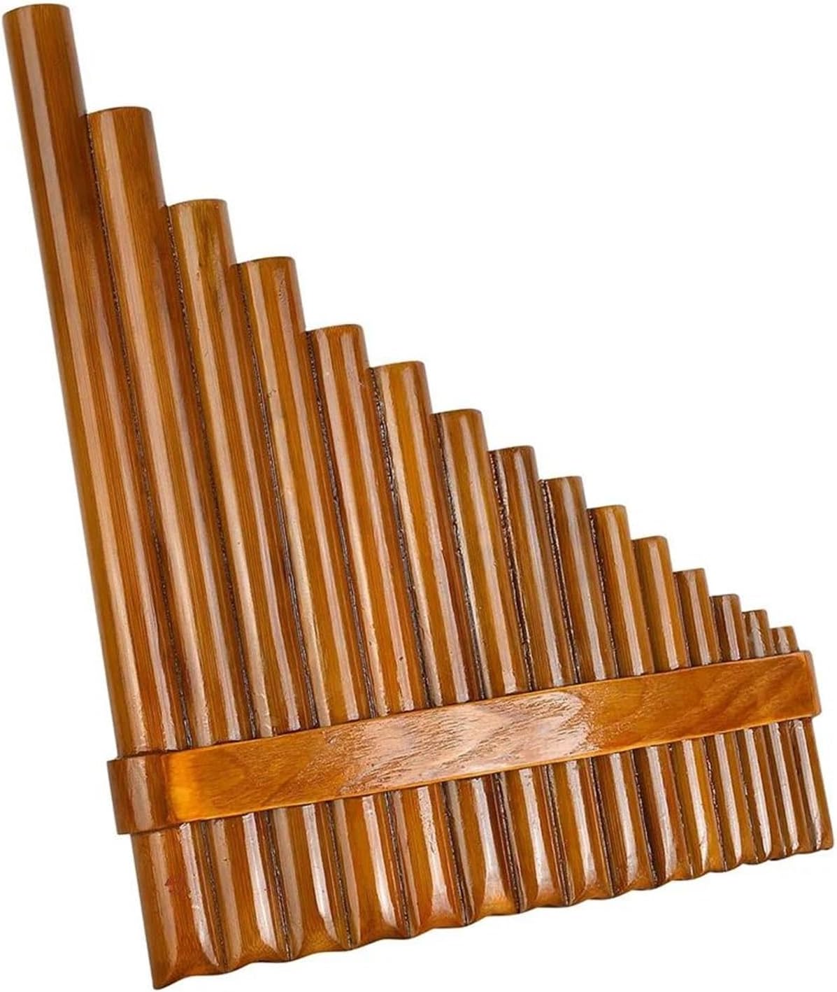 pan flute for beginners Pan Flute Musical F-key Woodwind Professional Smooth Surface Traditional Pan Flute (Color : Left hand)