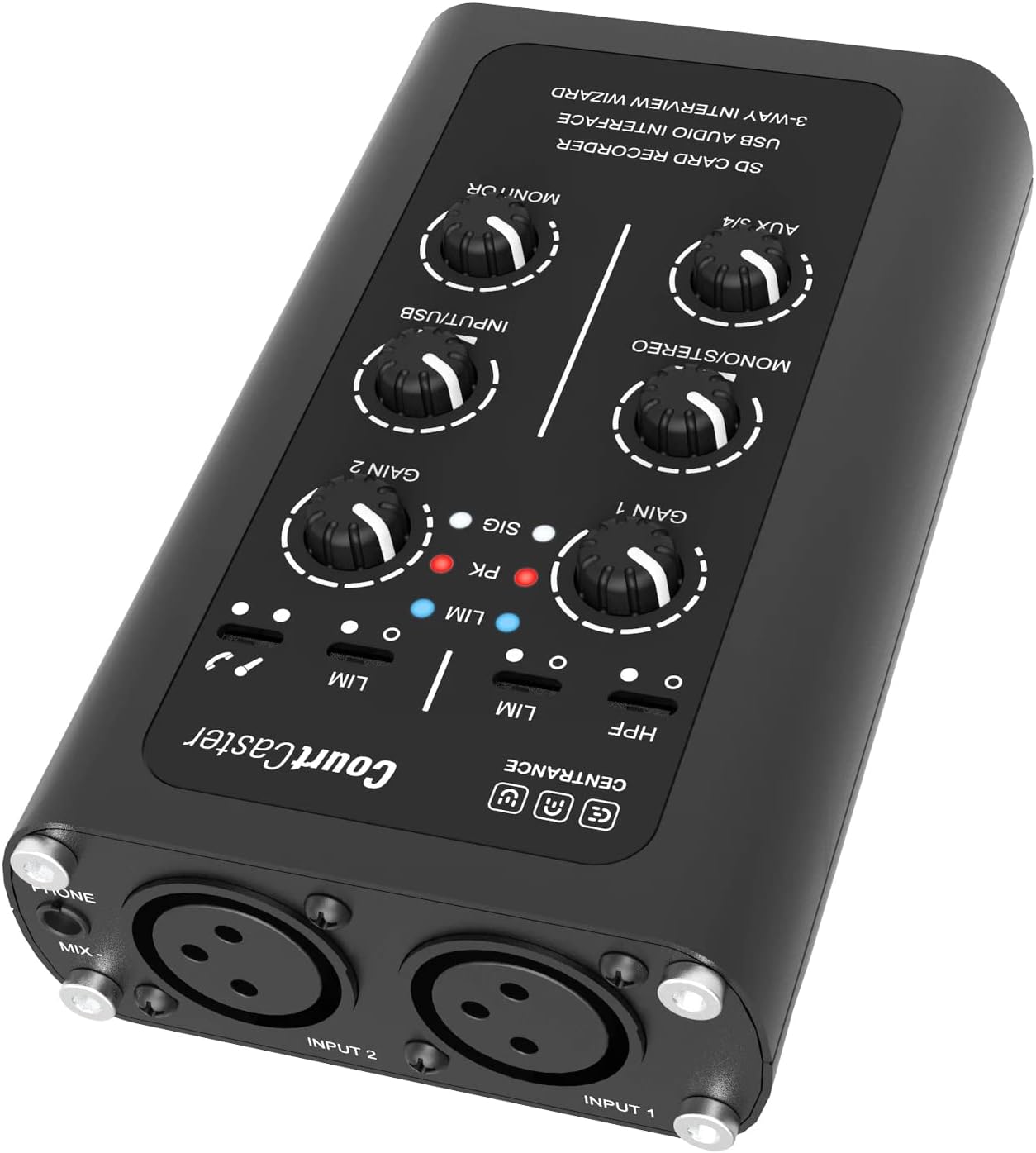 CourtCaster USB Interface with 3-way Interview Feature