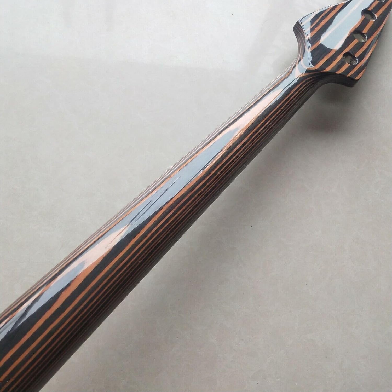 Fretless 4-String Bass Guitar Neck 20-Fret 34-Inch Maple Pattern Fingerboard Replacement Parts