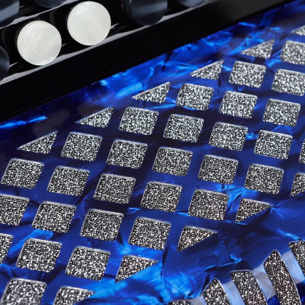 22 Keys 8 Bass Accordion Concertina, Excellent Gift for Children and Friends, with Strap and Accordion Backpack, Music Accordion Instrument