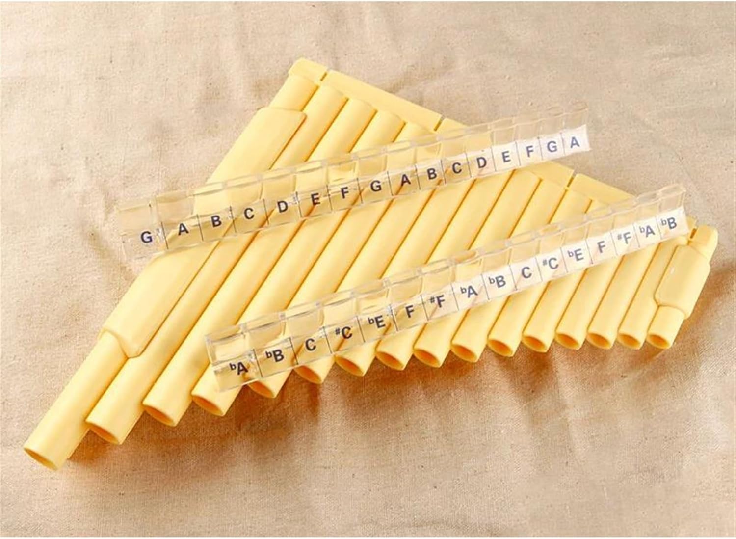 pan flute for beginners 32 Pipes Pan Flute Double Pipes Pan Pipe G Key ABS Plastic Traditional Woodwind Musical Instrument For Musical Lover