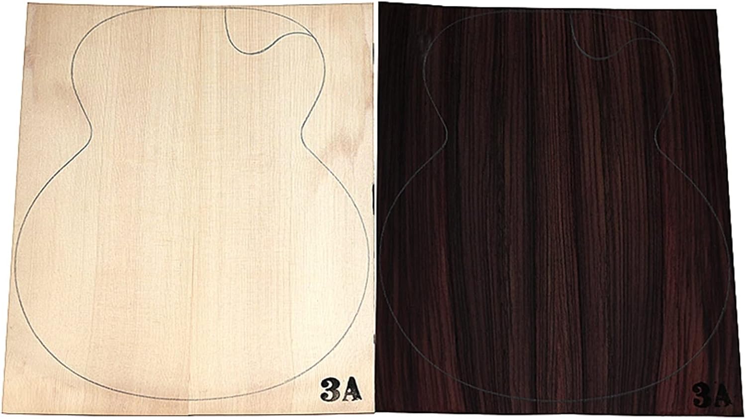 43 Inch 42 Inch Full Single Folk Guitar Accessories Making Material Set Combination Rosewood Guitar DIY Guitar Kit (Color : 1)