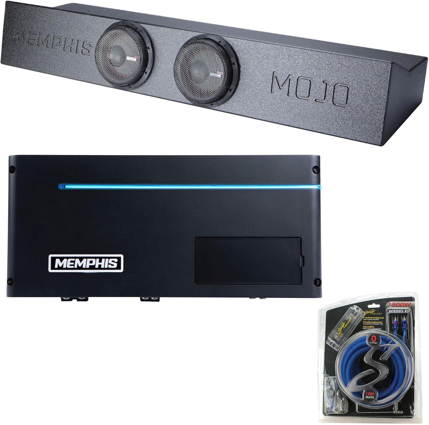 Memphis MJME8D1 Ported Enclosure with Two 8