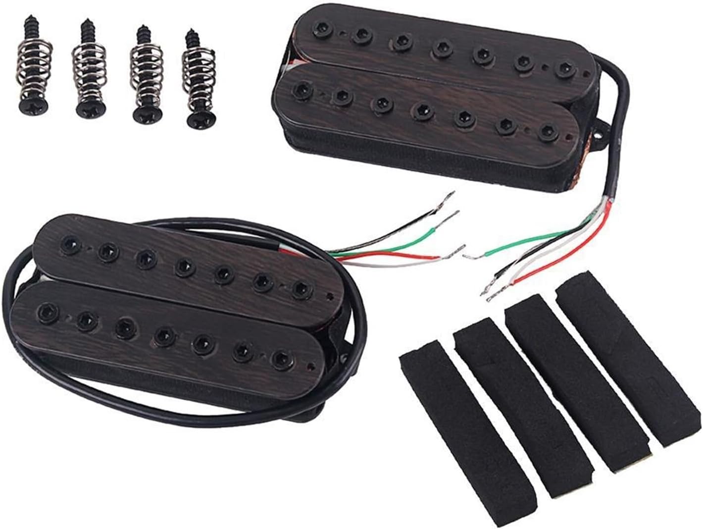 7-String Guitar Humbucker Alnico 5 Magnets Rosewood Pickups for Electric Guitar Parts Electric Guitar Pickups Set