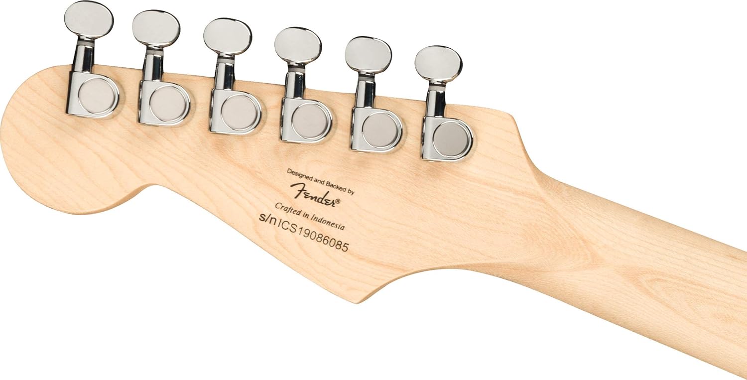 Squier Mini Jazzmaster Electric Guitar, with 2-Year Warranty, Surf Green, Maple Fingerboard