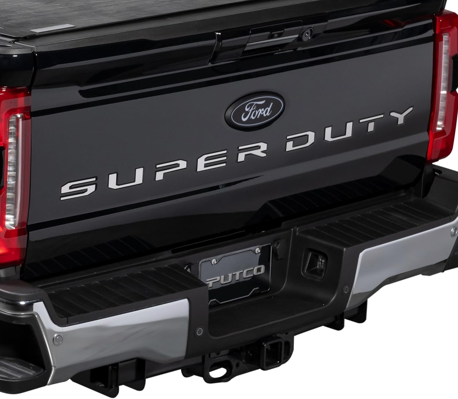Putco Ford Super Duty Tailgate Lettering Kit - Stainless Steel - Fits Ford F250,F350,F450 2023-2026