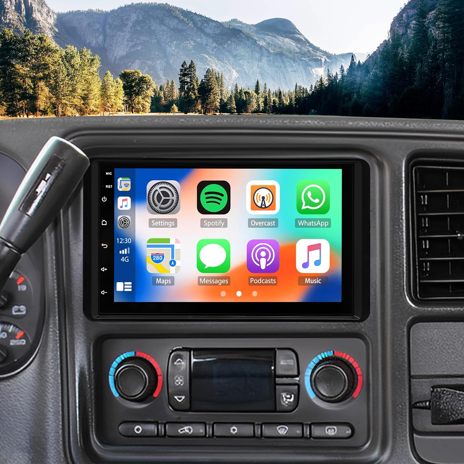 Car Stereo Radio for Chevrolet Chevy Silverado Avalanche Tahoe GMC Siera Canyon Yukon 2003 2004 2005 2006, 7