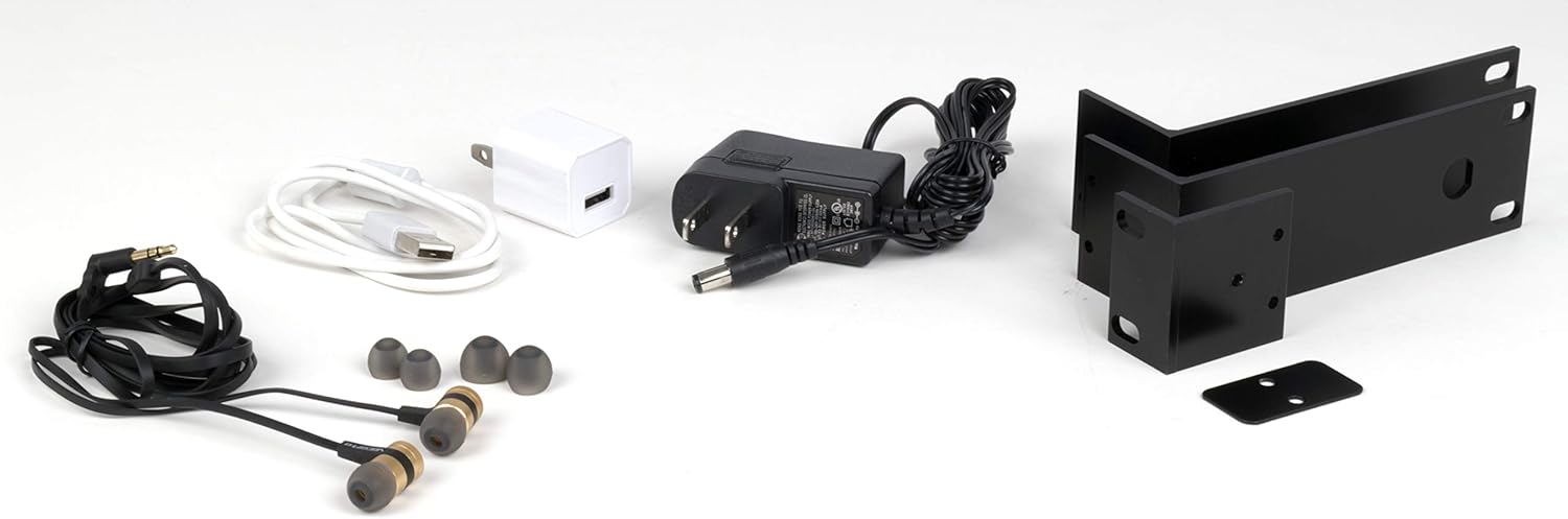 VocoPro IEM-DIGITAL-12 - Professional Digital Stereo/True Dual Mono In-Ear Monitor, Black