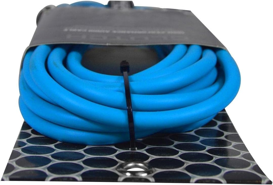 Pro Audio DJ 20' ft XLR Male to XLR Female Blue Microphone Speaker Cables 20 Pa