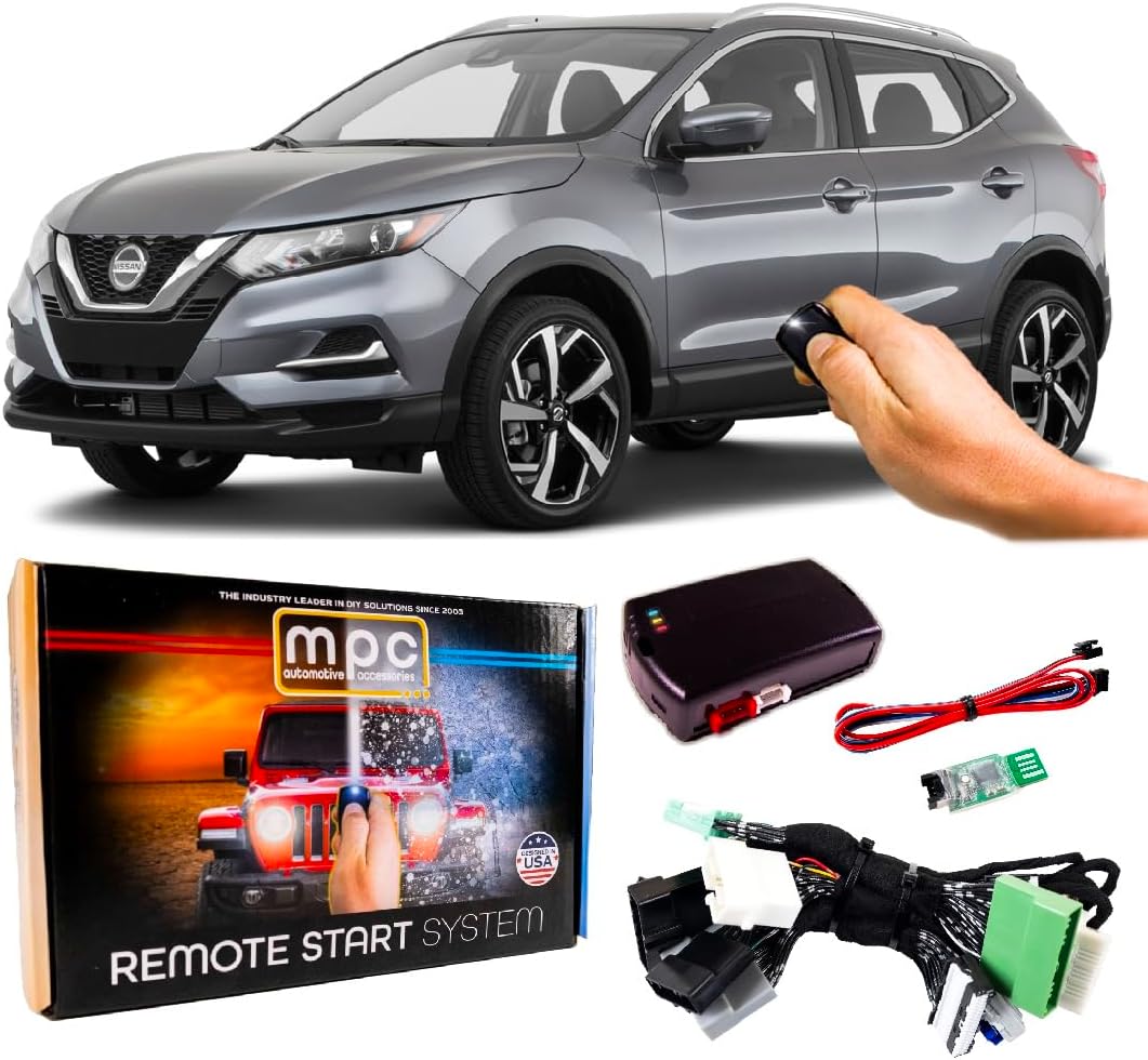 MPC OEM Remote Activated Remote Start Kit Compatible with 2017-2022 Nissan Rogue Sport Key-to-Start