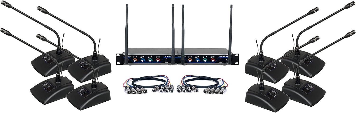 VocoPro Wireless Microphone System (DIGITALCONF8)