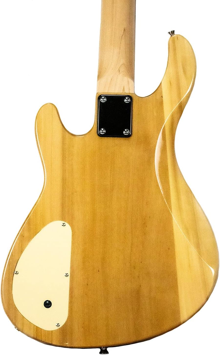 Sawtooth Mod24 Series Natural Flame Maple 24 Fret Electric Bass Guitar