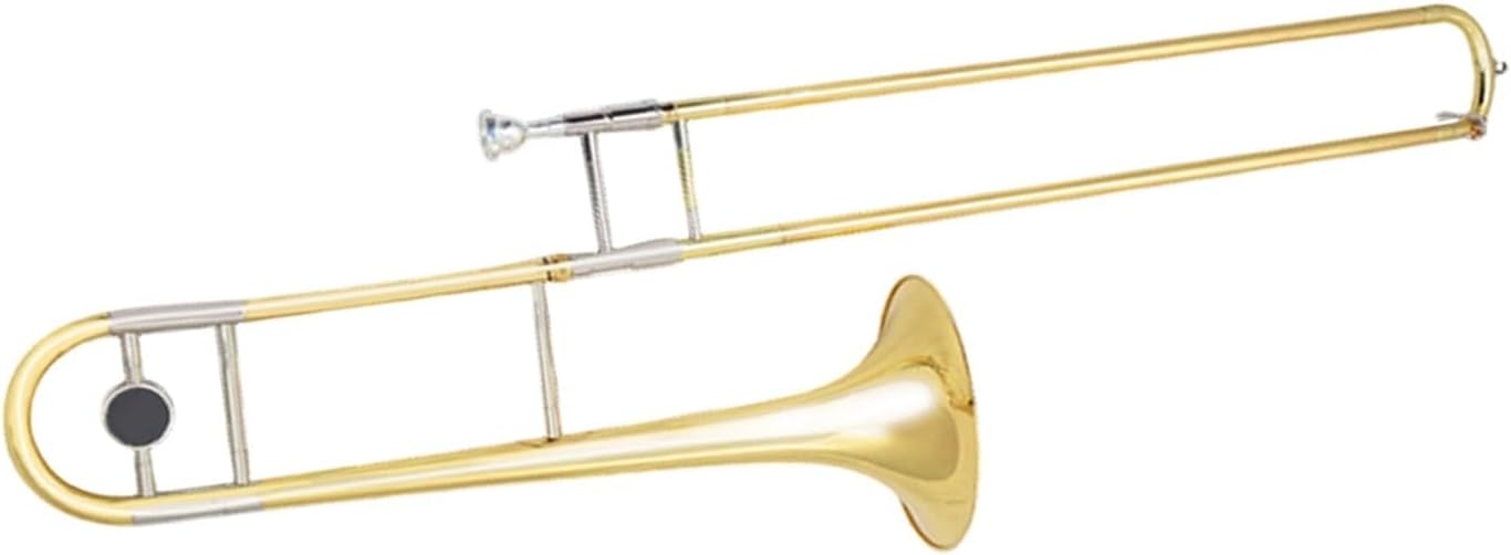Adult Trombone Instrument B Flat Lacquer Brass Instrument Playing Practice Professional