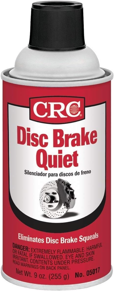CRC 05017-12PK Disc Brake Quiet Spray Aerosol, 9 fl. oz., 12 Pack