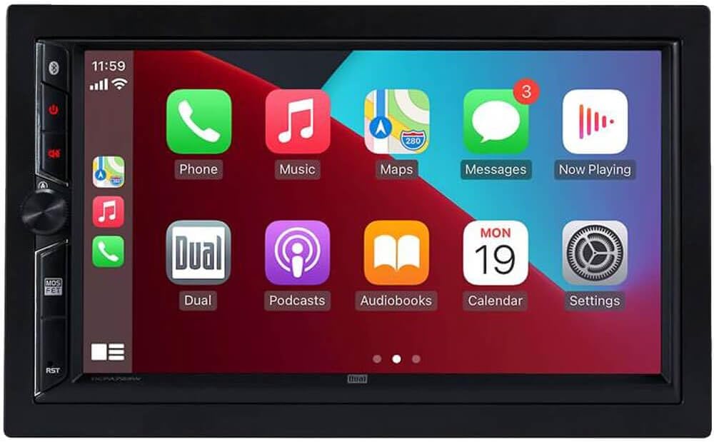 Dual Electronics Dual DCPA723W 2-DIN 7