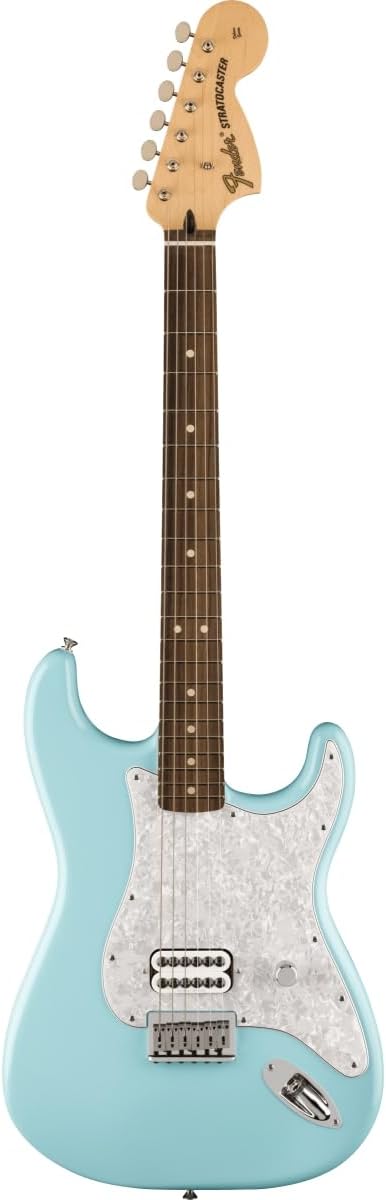 Fender Tom DeLonge Stratocaster Electric Guitar - Daphne Blue