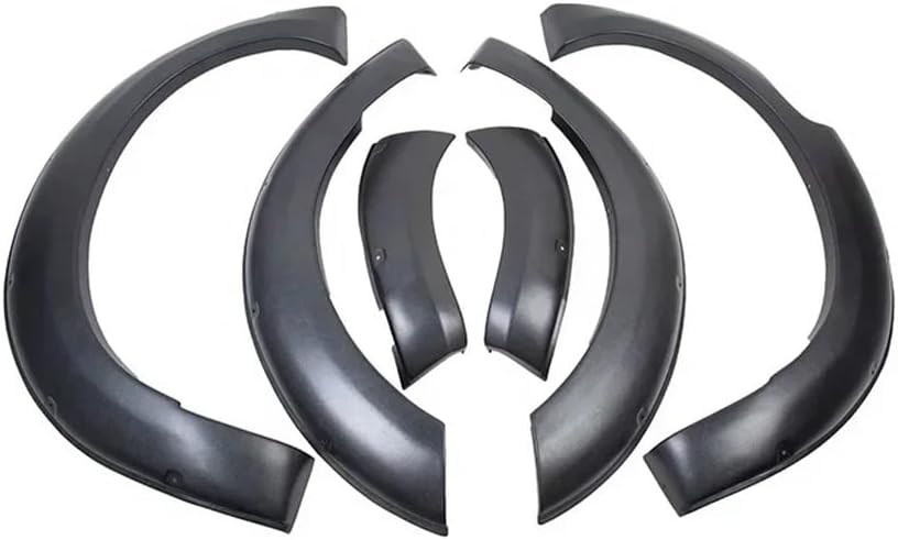 4x4 Fender Flares Compatible for Nissan Navara D40 With ABS Material Exterior Off Road Arch Car Flares Auto Accessories