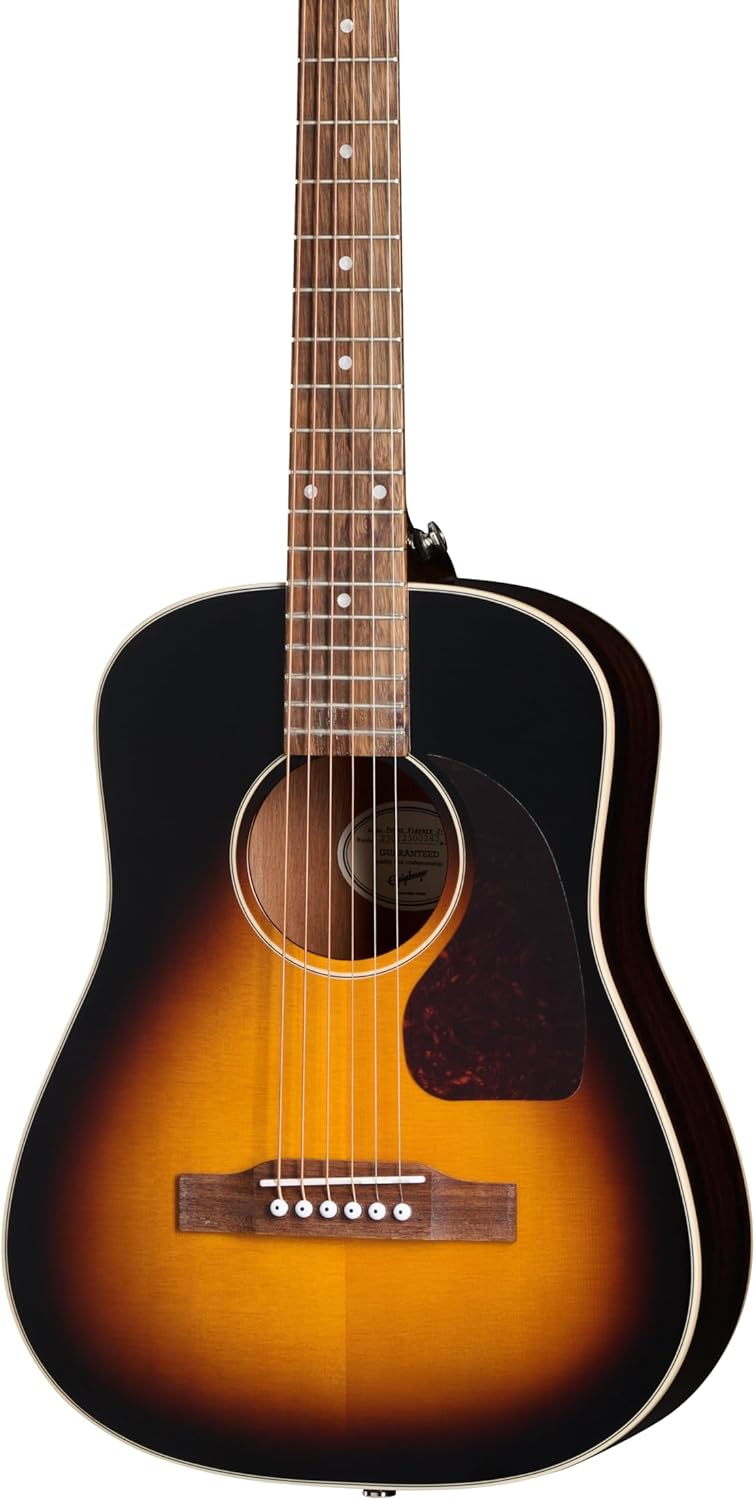 J-45 Express Acoustic Guitar with Gig Bag, Vintage Sunburst