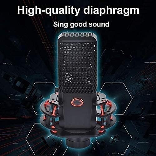 Microphones USB Mic for Recording and Streaming on PC/Mac,Noise Reduction Mic Condenser Microphone Kit