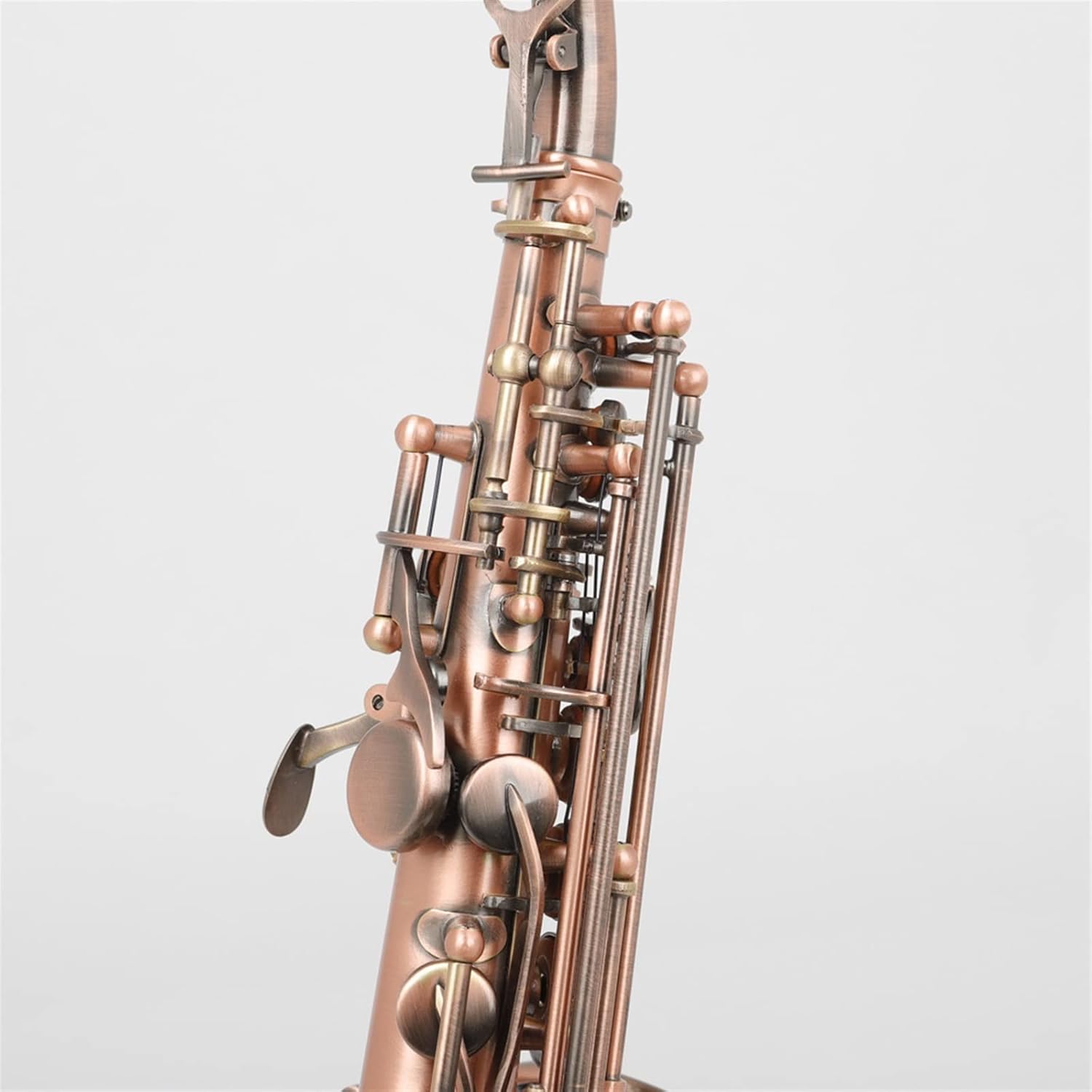 Wind Instrument Saxophone Students in B-Flat Key Practice Playing Saxophone for Beginners