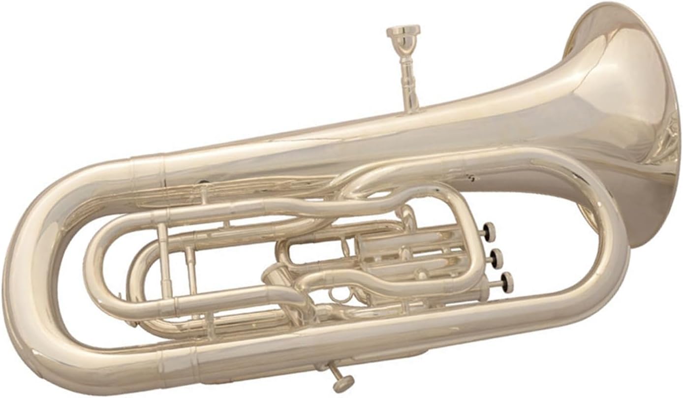 Musical Instrument Euphonium Silver Plated Keys Professional Performance Euphonium All-brass Instrument