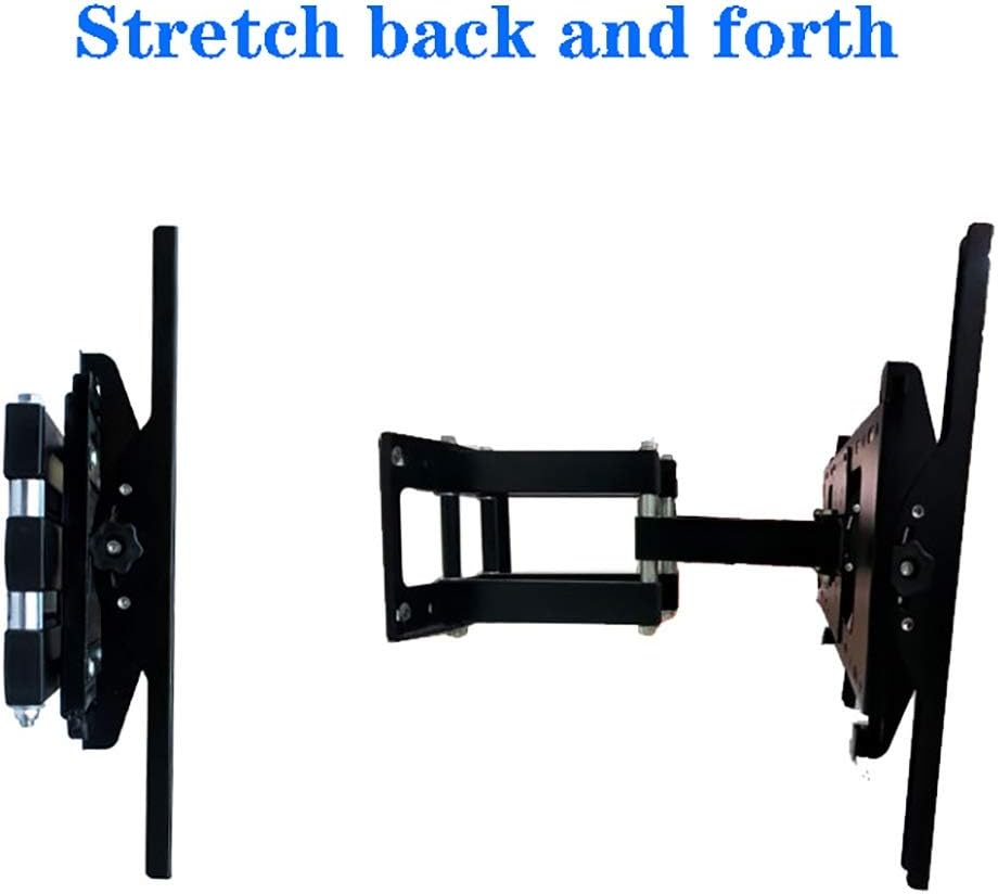 TV Stand,Tv Wall Mount Tv Wall Mount Swivel, Wall Mount Bracket, Suitable for 32-52 Inch TV, Freely Retractable, Angle Adjustment, Space Saving