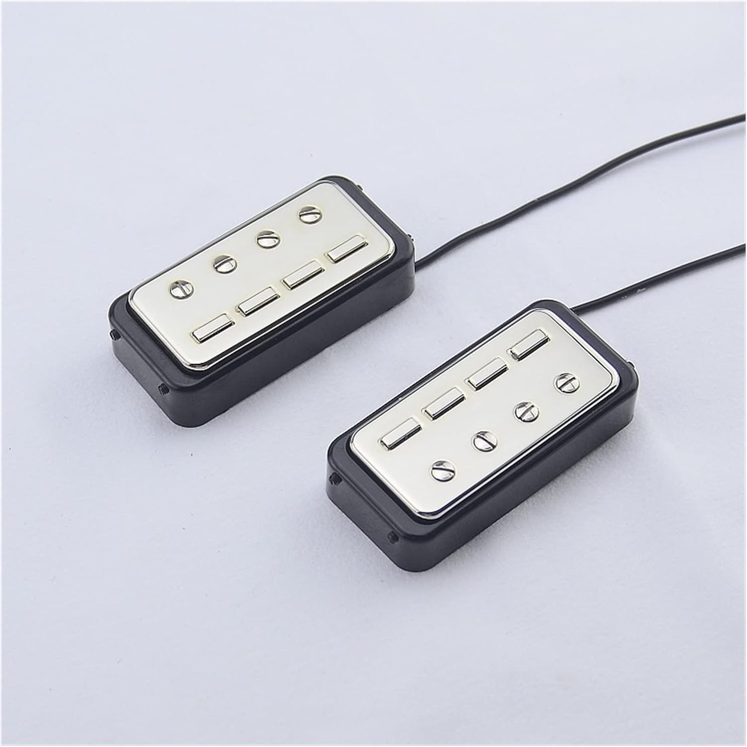 1 Set Bass Kit (Tuners + Pickups + Tailpiece + Control Panel) Guitar Machine Head Tuners