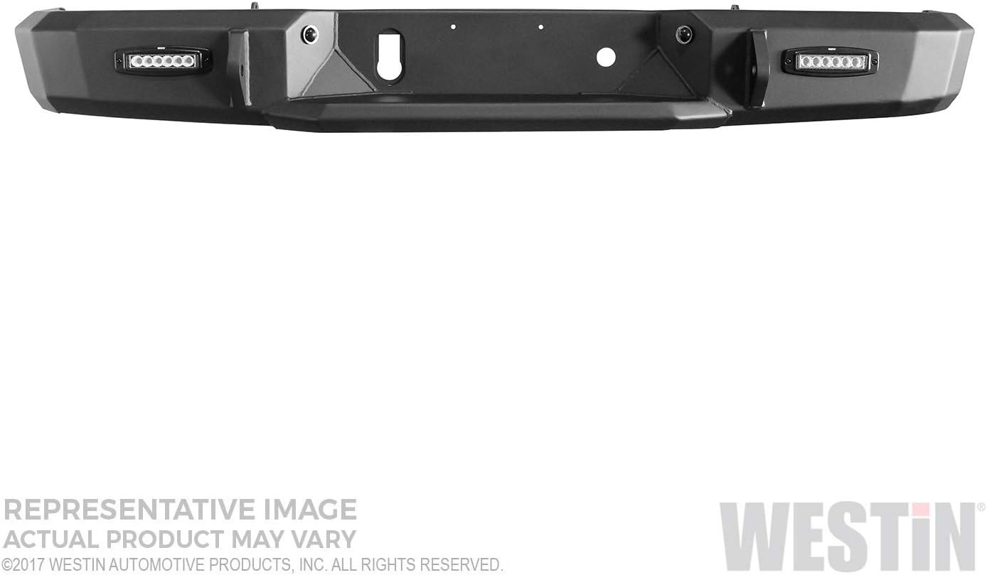 Westin Automotive Products 58-251605 Textured Black HDX Rear Bumper