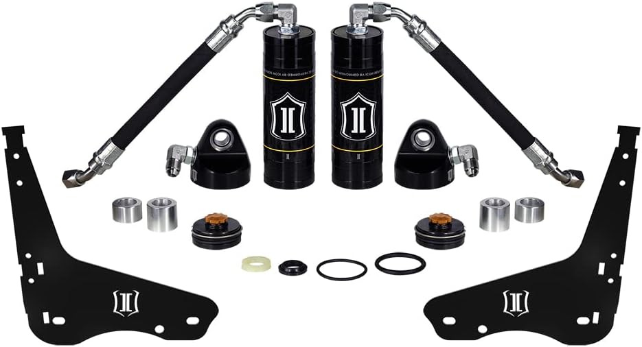 ICON Reservoir Upgrade Kit With Seals, Pair, Compatible with 2007-21 Toyota Tundra, 51037