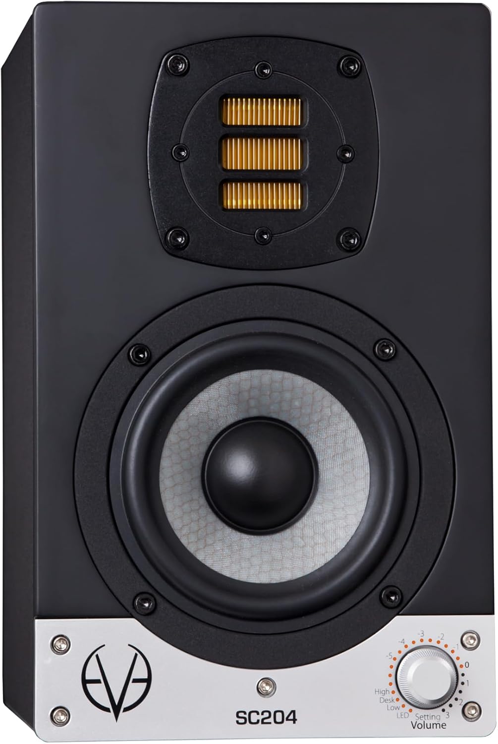 EVE Audio SC204 Active 2-Way Nearfield Studio Monitor with Compact Design, 4-Inch SilverCone Woofer, and Accurate Signal Reproduction