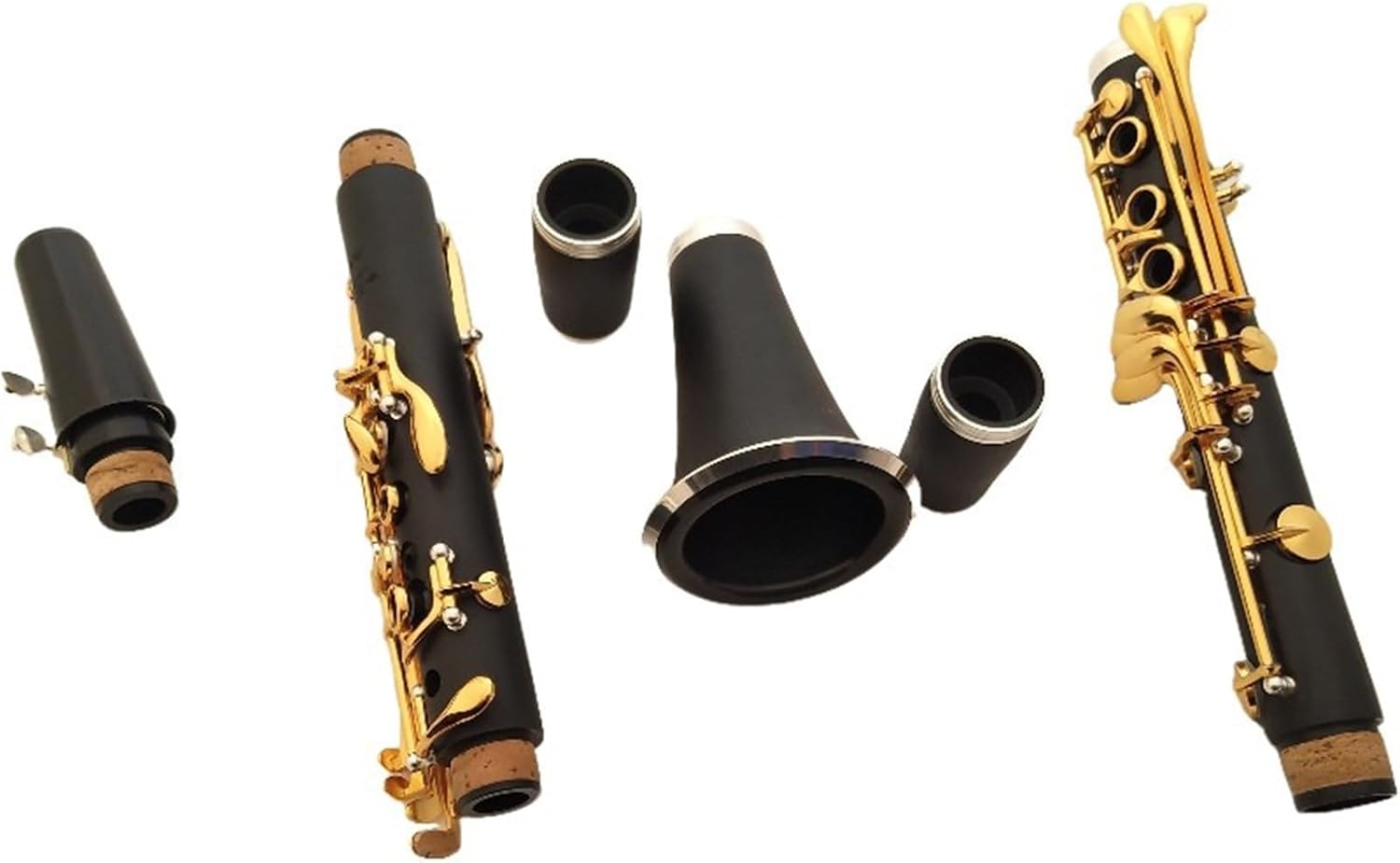 Clarinet Musical Instruments Clarinet 17 Gold Key B Flat Adult Black Wind Instrument Beginner Examination Performance Universal