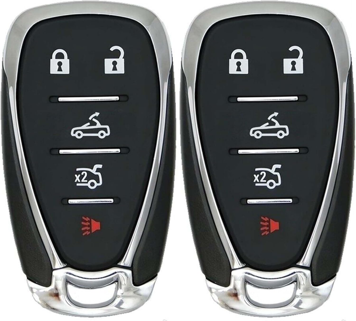 2X New Replacement Keyless Key Fob Compatible with & fit for 2016-2024 Chevrolet Camaro HYQ4EA HYQ4ES - HYQ4EA-25