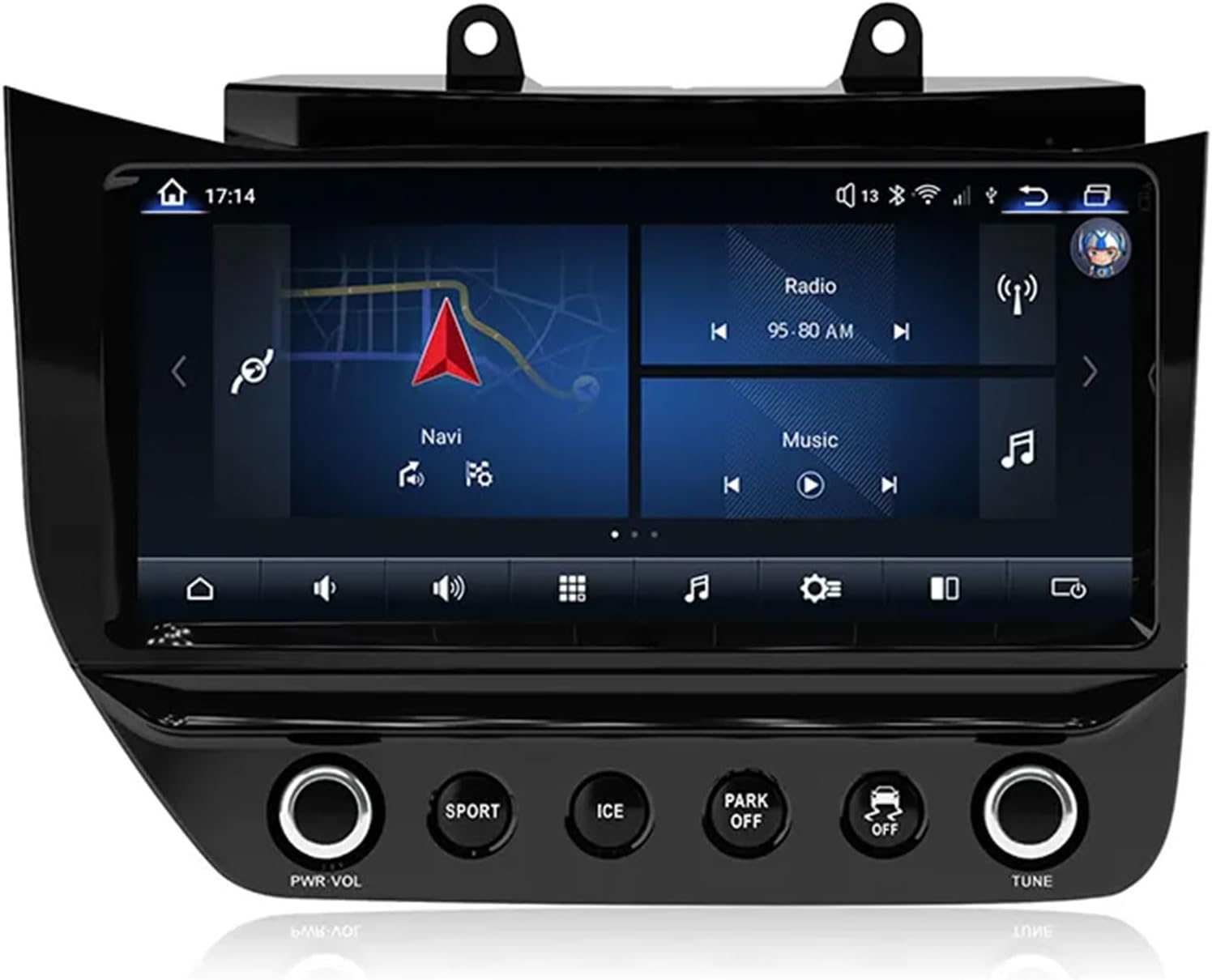 10 Inch Car Radio for Maserati GT/GC Gran Turismo 2007-2015 Bluetooth Video Carplay Central Multimedia Player Stereo Head Unit