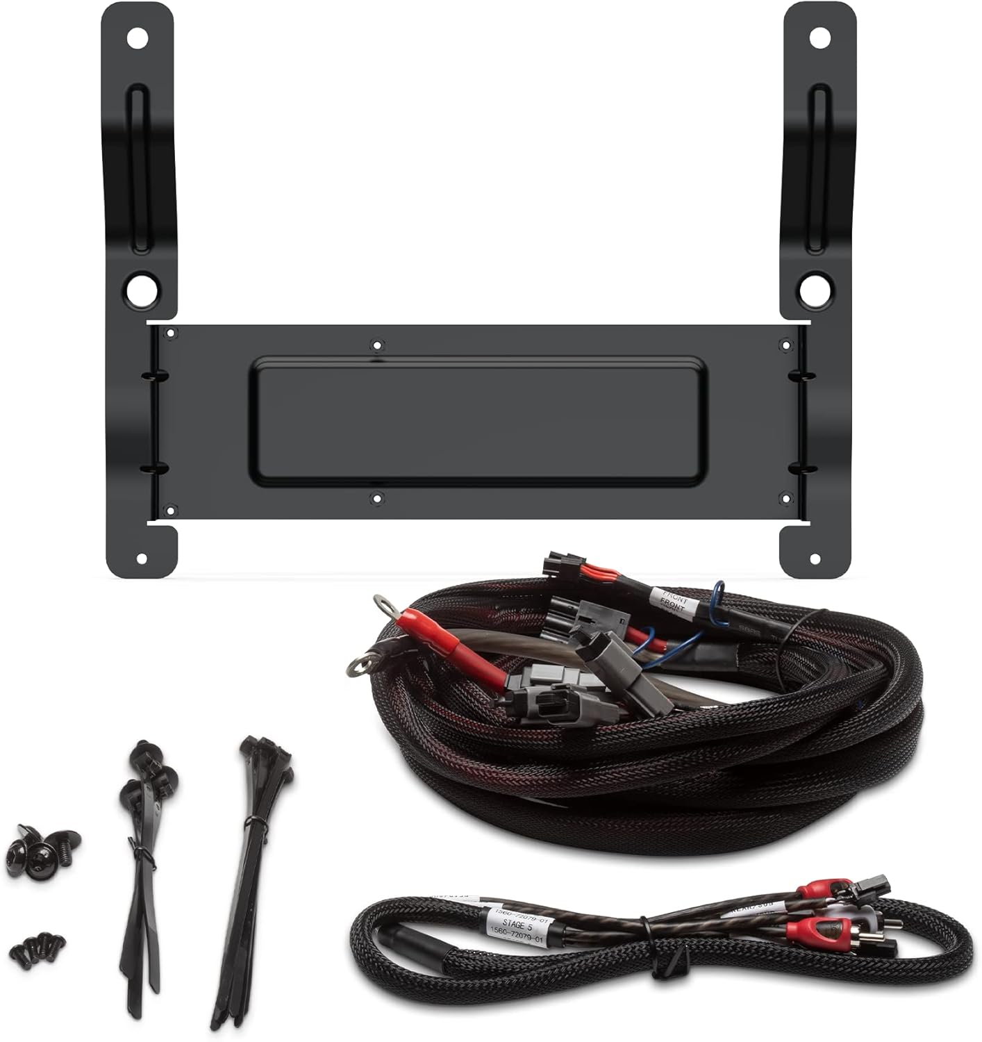 Rockford Fosgate RNGR18-K4 4-AWG 1500-Watt Amp Installation Kit for Select 2018+Ranger Models