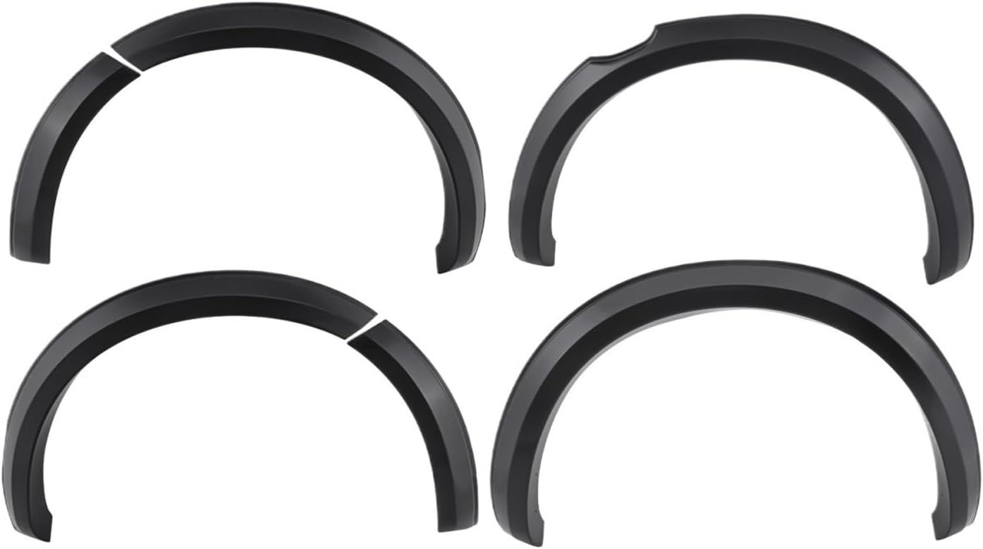 Fender Flares Pocket Style Guard Cover Compatible For Nissan Compatible For Navara Frontier 2015-2020 Matte Black Wheel Arch Car Accessories
