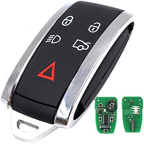 keyless Entry Replacement Car Key 5B Fob Remote 315MHz FSK for Jaguar XK XKR XF XFR FCC: KR55WK45694 / KR55WK49244