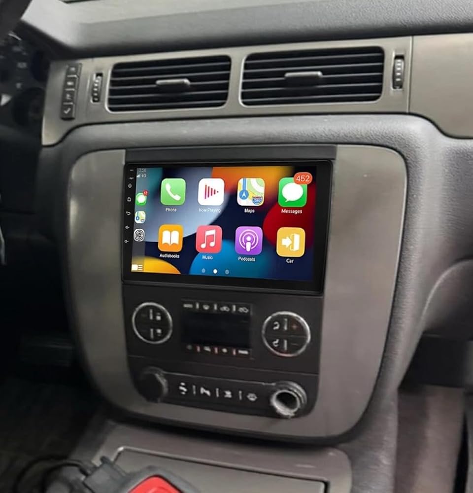 with Carplay Screen for Car 2007 Chevy Impala, 4+64G Radio Upgrade Car Stereo Systems with Wireless Carplay Android Auto 10