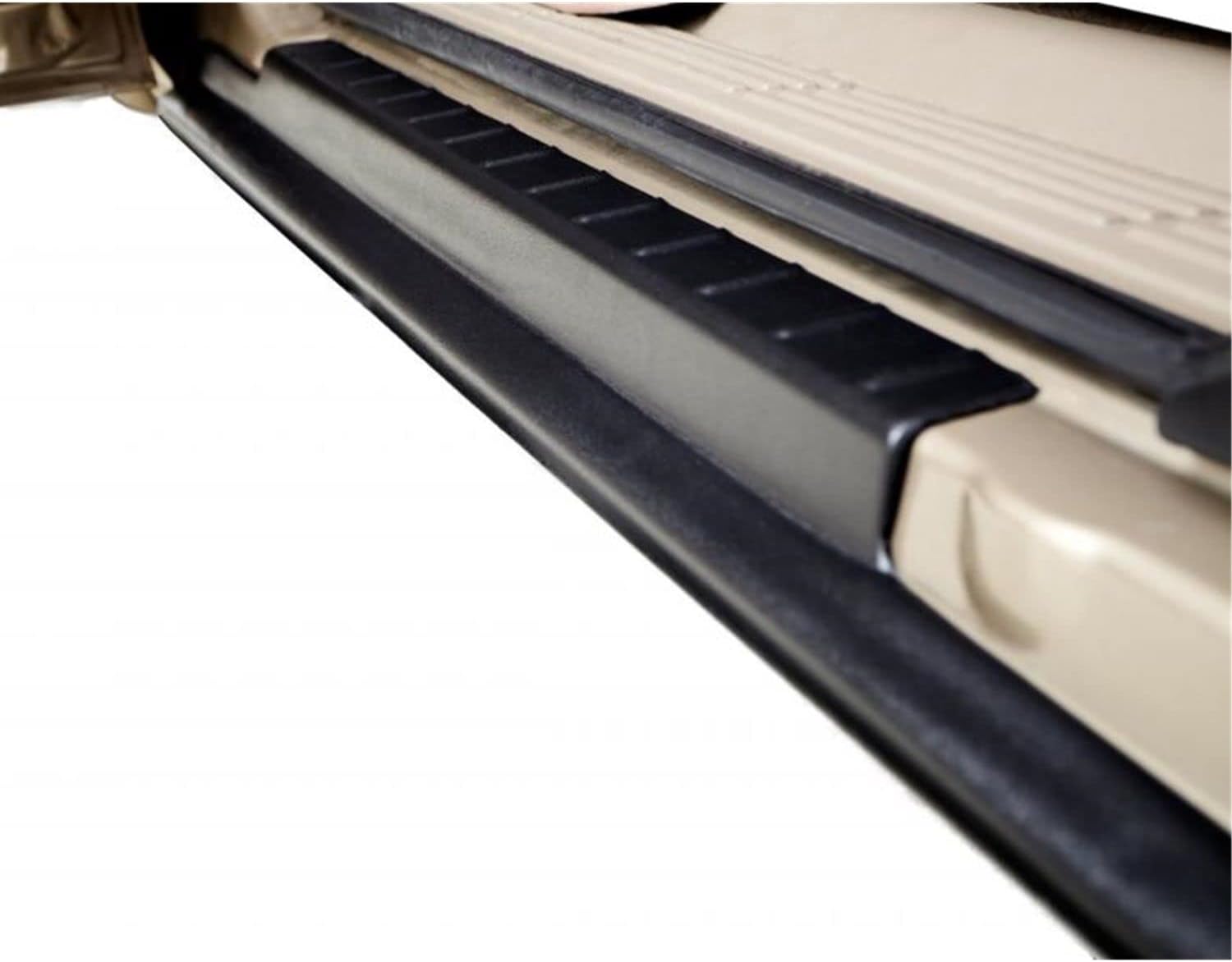 Bushwacker Trail Armor Side Rocker | 4-Piece Set, Black, Textured Finish | 14066 | Fits 2015-2020 Ford F-150, 2017-2022 F-250/F-450/F-550 Super Duty SuperCrew