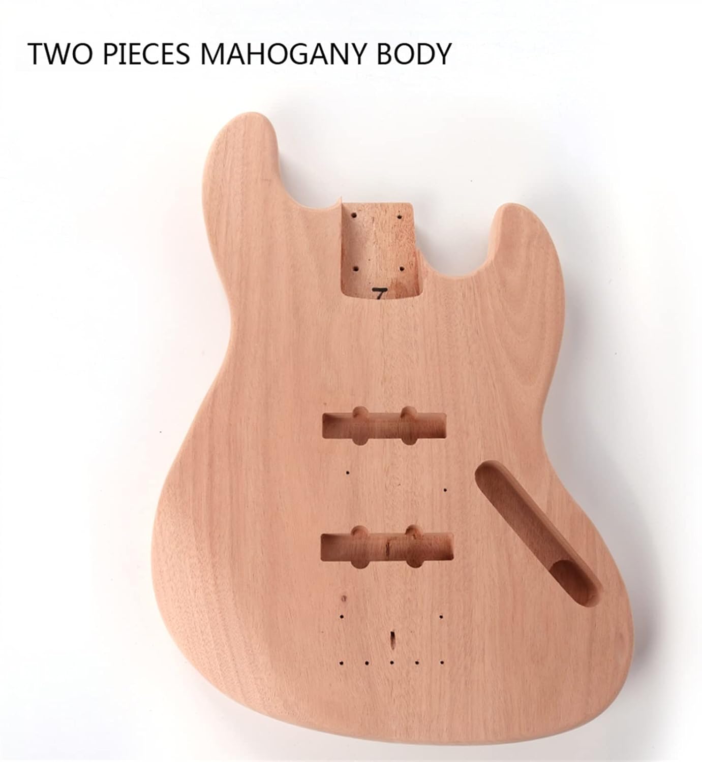 DIY Electric Guitar Kit Unfinished Maple/Rosewood Fretboard Mahogany Body 20 Frets DIY Electric Guitar Kit (Color : Maple)
