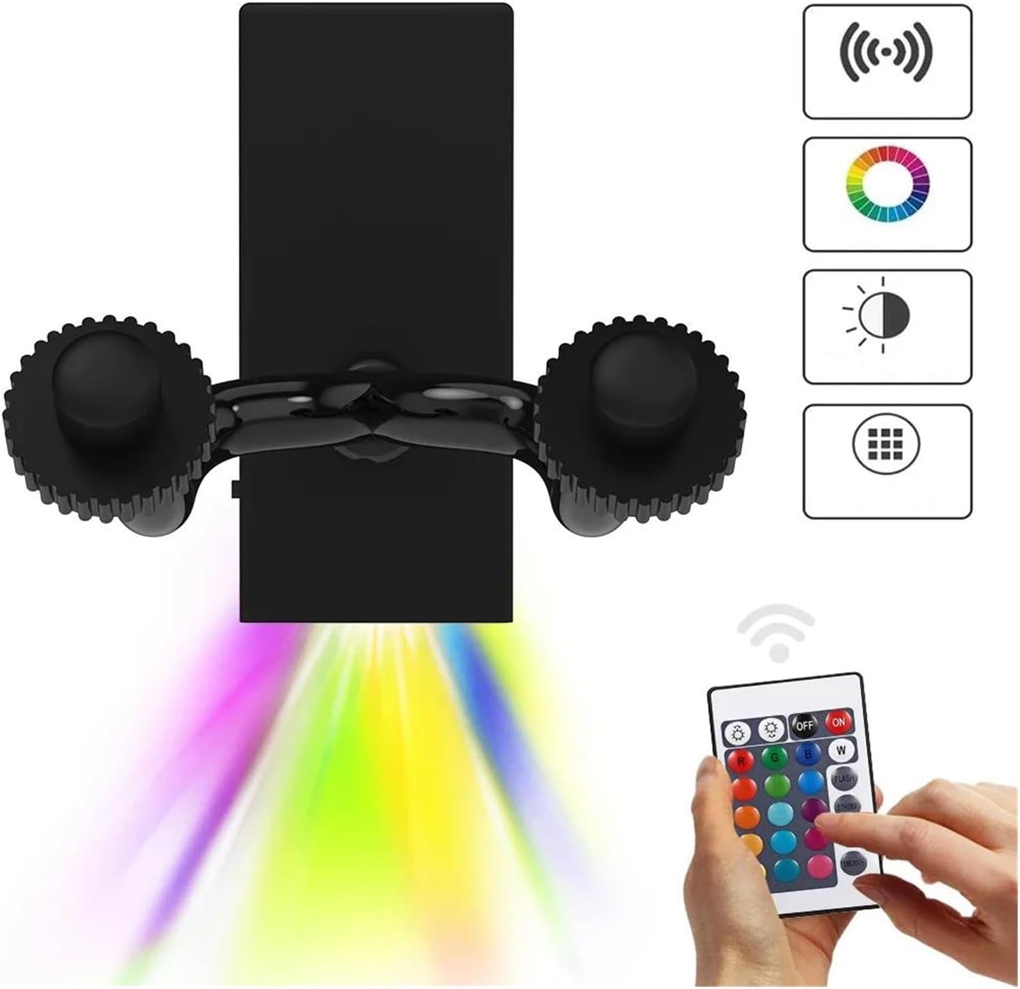 LED Wall Mount Non Slip Bracket For Ukulele 1/4 Violin Bass Guitar Accessories