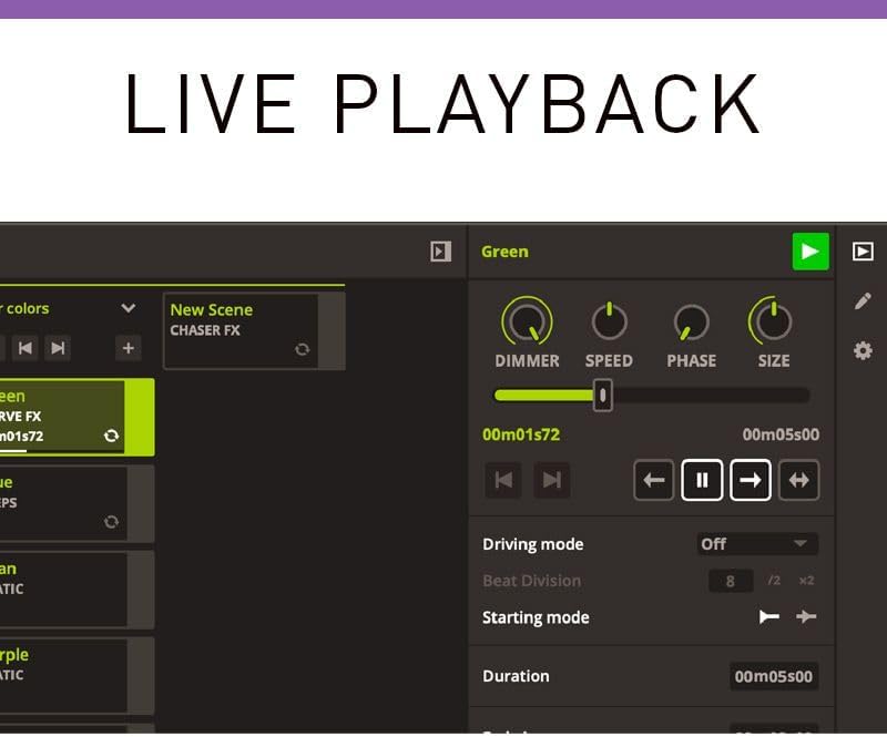 Audiosavings Bundle: (1) American DJ ADJ MYDMX5 DMX Lighting USB C-DMX Interface and Software for iOS/PC Bundle with (1) Rockville SONIC-50L Large Portable Bluetooth Party Speaker (2 Items)