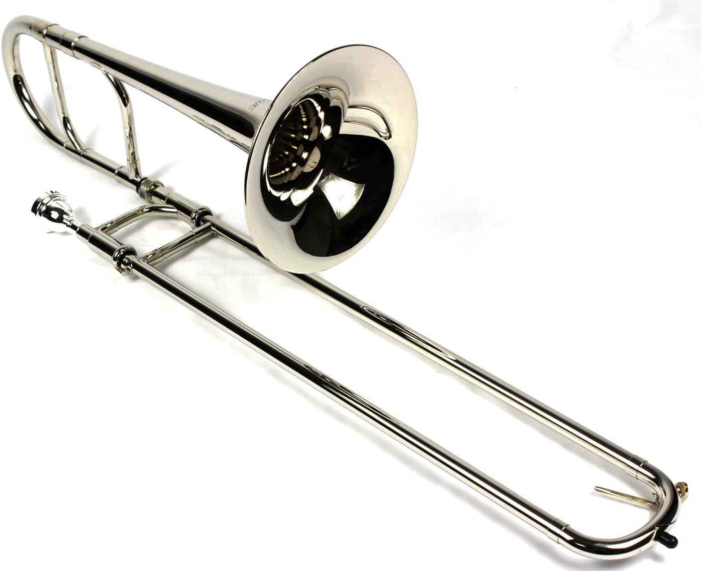 Diginex Nickel Plated Eb Alto Trombone with Case and Mouthpiece